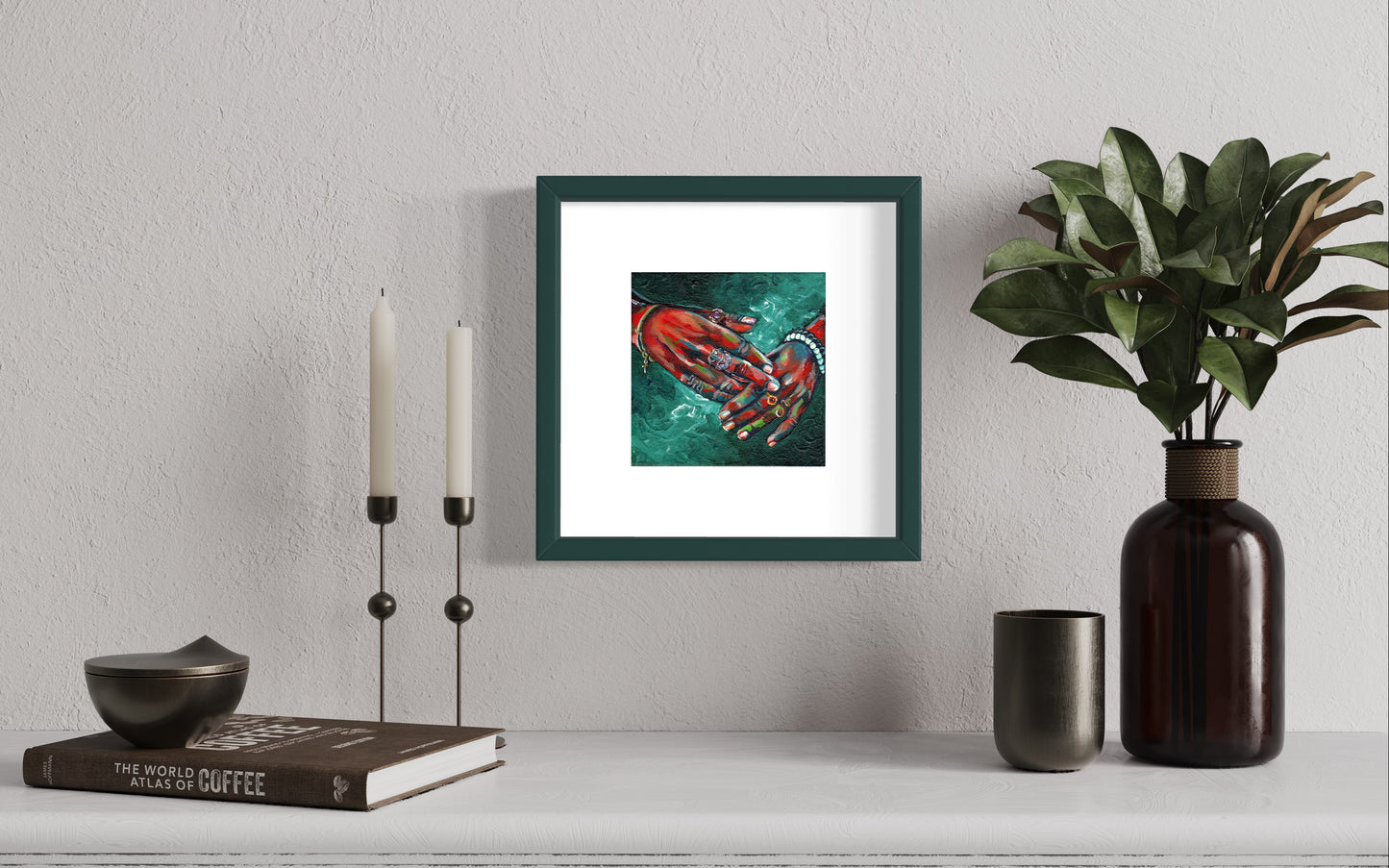 CONNECTED - Original Painting (6x6 in.)