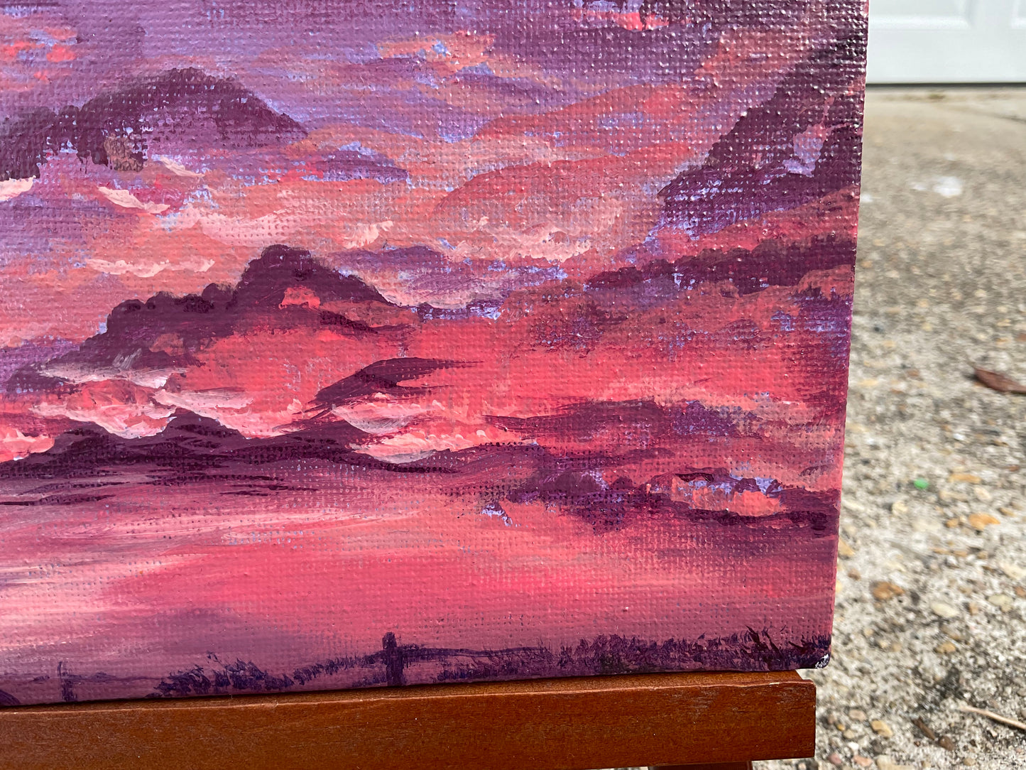 Sunrise - Original Painting (8x6in)